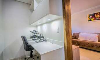 Imagem 7: Apartamento mobiliado 01 dormitório com 1 vaga de garagem, Elevador , com churrasqueira e