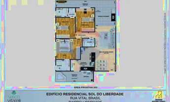 Imagem 2: Área privativa 3 quartos, 1 suíte 2 semi-suíte bairro Liberdade
