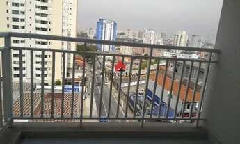 Imagem 2: Apartamento Stúdio de 1 Dormitório, Banheiro, Sala comk Sacada e Cozinha integrada na Penh