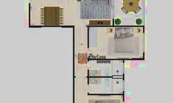 Imagem 15: Apartamento com 2 dormitórios à venda, 78,28 m² por R$ 459.503 - Centro - Mongaguá/SP