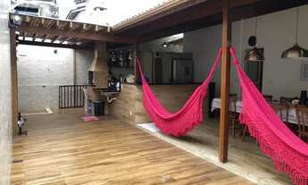 Imagem 4: ESPETACULAR OPORTUNIDADE CASA 4/4 ESCRITÓRIO ÁREA GOURMET SEMI MOBILIADA IMPECÁVEL