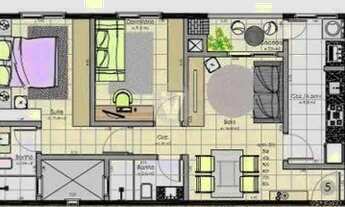 Imagem 7: Apartamento de 2 dormitórios, com vaga de garagem, localizado no bairro Uglione!