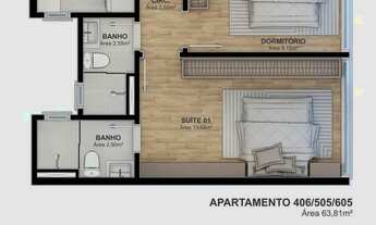 Imagem 4: Apartamento 2 Dorm - Bairro Centro