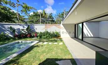 Imagem 7: Casas de condomínio pé na areia para venda com 4 suítes, jardim e piscina