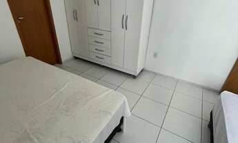 Imagem 3: Apartamento com 1 quarto sendo suíte, varanda, mobiliado, bem localizado, próximo aos colé