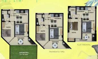 Imagem 3: Apartamento 2 Quartos 2 Suítes a poucos passos do Mar na Praia de Carneiros