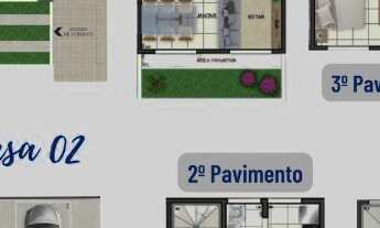 Imagem 4: Casas Geminadas Duplex Concórdia