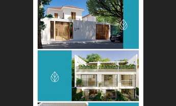 Imagem 4: Casas inteligentes no J.B duplex com piscina deck e churrasqueira