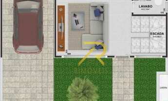 Imagem 2: Sobrado com terraço de frente p/ rua à venda, 141 m² por R$ 749.000 - Uberaba - Curitiba/P