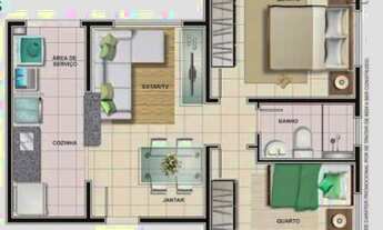 Imagem: ALUGO.CITTA MARIS 2/4 em frente a BR