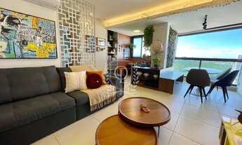 Imagem 5: AC- Lindo apartamento 1 Qt 1 st 56m2- com incrível estrutura de lazer - padrão Queiroz Gal