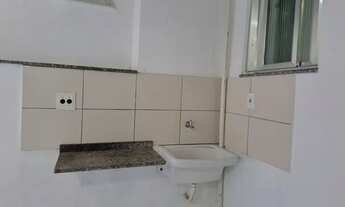 Imagem 2: Conjugado com cozinha que cabe fogão e geladeira e com área