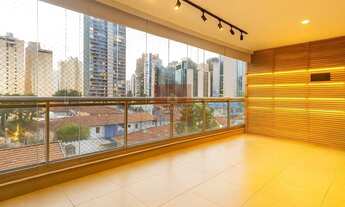 Imagem 7: Apartamento totalmente formado com 134m², 3 dormitórios, sendo 2 suítes, 2 vagas