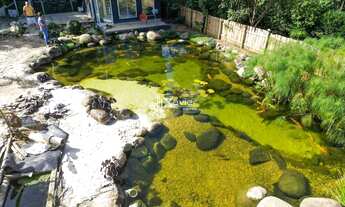 Imagem 3: Chácara 980 m² à venda em Nova Guarapari-ES - Casa duplex, lago ornamental e paisagismo ex