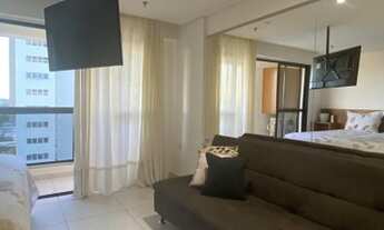 Imagem 2: Flat Decorado 33m² 1 quarto Ed. Cosmopolitan Plano Diretor Sul - Palmas - TO