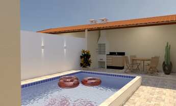 Imagem 2: Casa para venda possui 66 metros quadrados com 2 quartos em Balneário Gaivota - Itanhaém