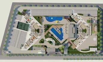 Imagem 7: Apartamento à venda com área 78,20m², 03 quartos (02 suítes) sala de estar/jantar, cozinha