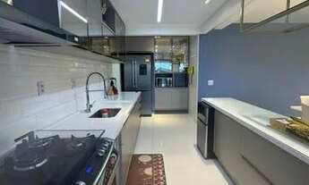 Imagem 4: Apartamento 169m 03 suítes + Escritório na ponta negra Reserva inglesa London semi mobilia