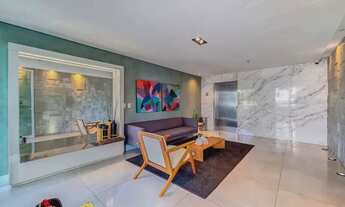 Imagem 4: Médio padrão com varanda gourmet, projeto luminotécnico, fixos projetados e revestimento d