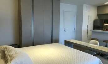 Imagem 4: Alugo apto studio com 49 m2, 1 dorm, 1 vaga, lazer e mobiliado, na Ponta da Praia