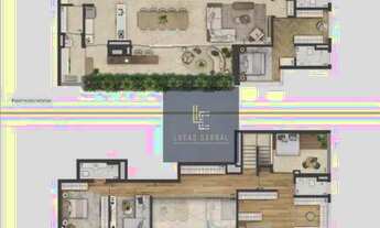 Imagem: Apartamento Duplex com 4 dormitórios à