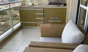 Imagem 7: Apartamento com 3 dormitórios para alugar, 128 m² por R$ 5.990,00/mês - Centro - Santo And