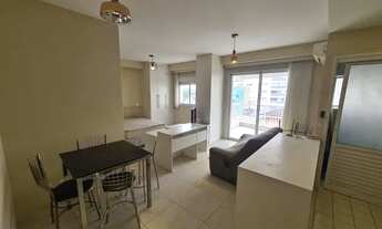 Imagem 2: Apartamento com 1 dormitório para alugar, 50 m² por R$ 5.000,00/mês - Brooklin - São Paulo