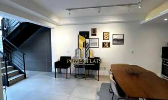 Imagem 3: Flat Duplex Studio Oliveira Dias 87m², 2 Dorms (suíte), 2 vagas Alto padrão nos Jardins