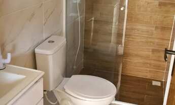 Imagem 6: Alugo apartamento semi novo banheiro completo cozinha com balcão pia para até 2 pessoas