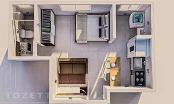 Imagem 2: Apartamento para Venda em Ponta Grossa, Uvaranas, 1 dormitór