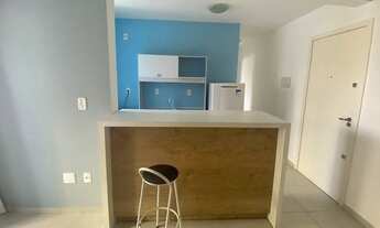Imagem 7: Apartamento 2 quartos, SEMI MOBILIADO, 52 m², sacada c/ churrasqueira no Pedra Branca/Palh