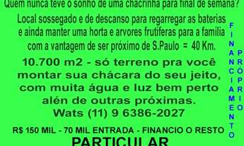 Imagem: 10.700m2 - Sua Chacara bem perto - só terreno