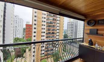 Imagem 3: Ótimo Apartamento com 2 dormitórios e cozinha gourmet à venda, 85 m² - Campo Belo - São Pa