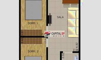 Imagem 6: Apartamento com 2 dormitórios à venda, 43 m² por R$ 171.000,00 - Vila Esperança - São Paul
