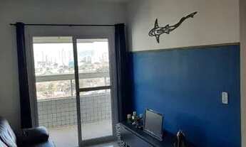 Imagem 3: Apartamento com 1 dormitório à venda, 48 m² por R$ 347.000,00 - Vila Guilhermina - Praia G