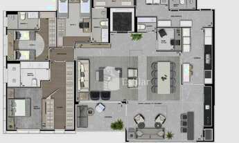 Imagem 2: Apartamento 03 suítes e 04 vagas no Ecoville, Curitiba