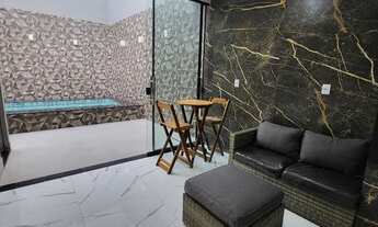 Imagem 6: Linda casa, pé direito duplo, Paisagismo, piscina, churrasqueira