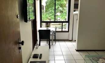 Imagem 7: 1/4 flat,mobiliado,garagem,orla,