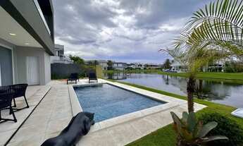 Imagem: Casa beira lago mobiliada com 5 suítes