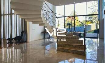 Imagem 2: Casa com 4 suites e lazer estilo Rooftop, 470 m² - Alphaville Lagoa dos Ingleses - Nova Li