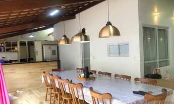 Imagem 3: ESPETACULAR OPORTUNIDADE CASA 4/4 ESCRITÓRIO ÁREA GOURMET SEMI MOBILIADA IMPECÁVEL