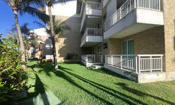 Imagem 2: Apartamento térreo, pé na areia, 03 suítes, sala com varanda, cozinha planejada, área laze