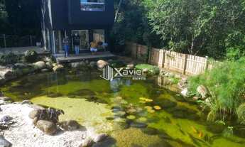 Imagem 7: Chácara 980 m² à venda em Nova Guarapari-ES - Casa duplex, lago ornamental e paisagismo ex