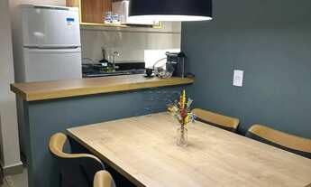 Imagem 5: Apartamento mobiliado de 55m² com 02 quartos para locação - Jardim Olhos D`Água