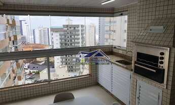 Imagem 4: Apartamento com 3 dormitórios à venda, 127 m² por R$ 750.000,00 - Boqueirão - Praia Grande