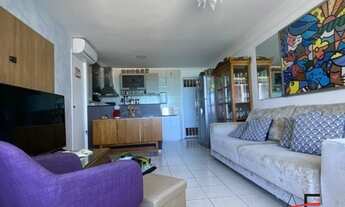 Imagem 2: Apartamento mobiliado com 2 quartos e vista mar, no Edifício Caravelle Residence - AP11486