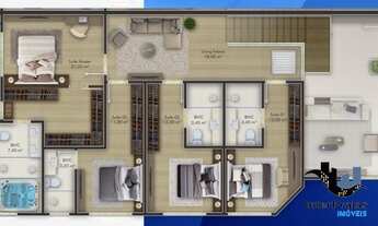 Imagem 4: Casa sobrado com 4 quartos - Bairro Canto da Praia em Itapema