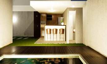 Imagem 6: Casa Duplex de 3 quartos com área gourmet em fase de construção a poucos metros da Praia d