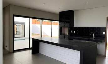 Imagem 3: Casa de condomínio Alphaville Uberlândia térrea para venda com 205 metros quadrados com 3