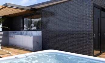 Imagem 4: Aptos e cobertura duplex com 03 quartos, 02 vagas de garagens, prédio com elevador, nos Ba